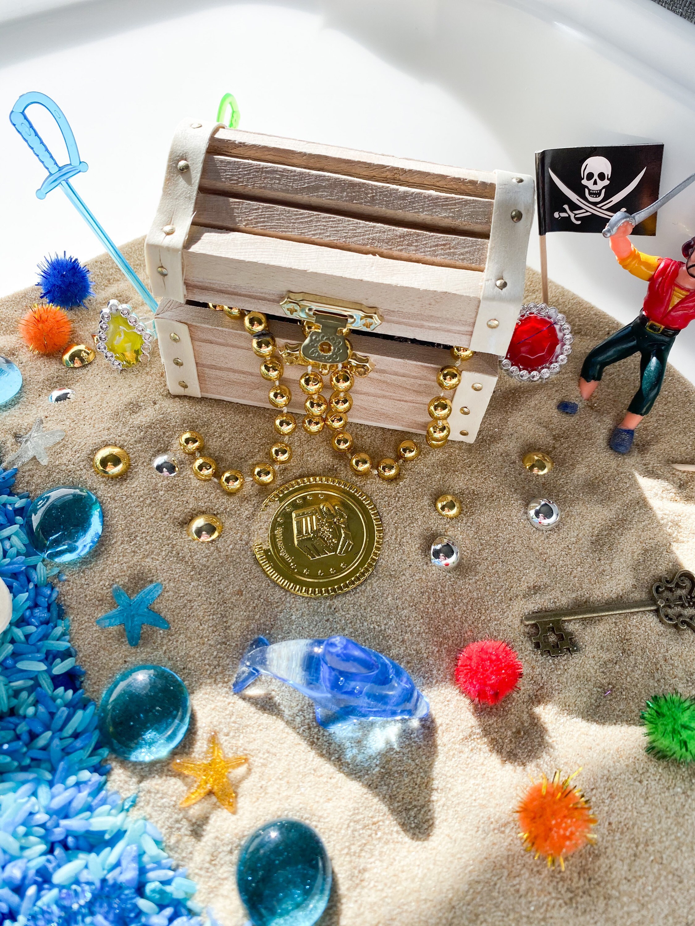 Pirate Sensory Bin Etsy