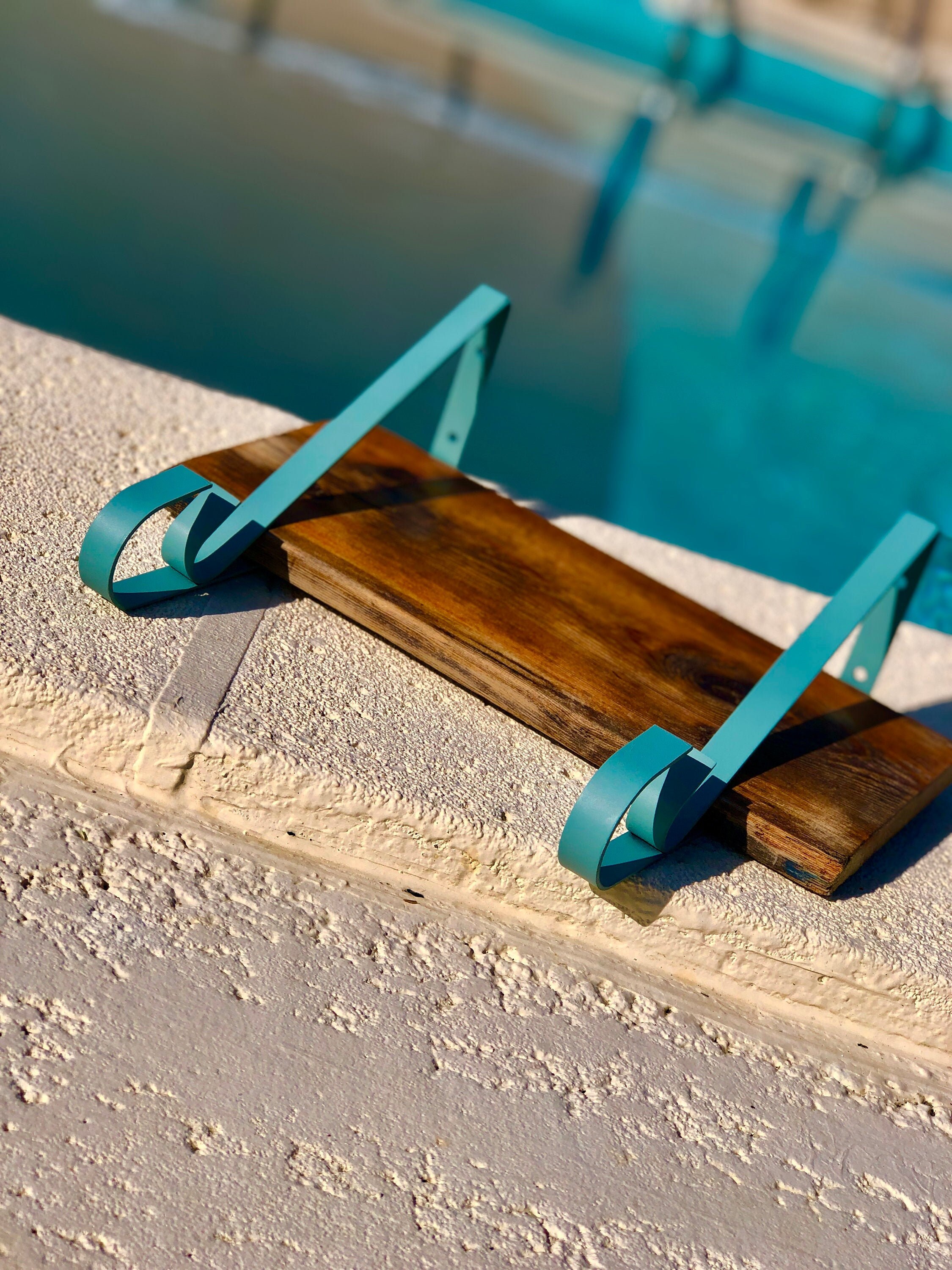 Estante flotante de madera recuperada / Organizar / | Etsy