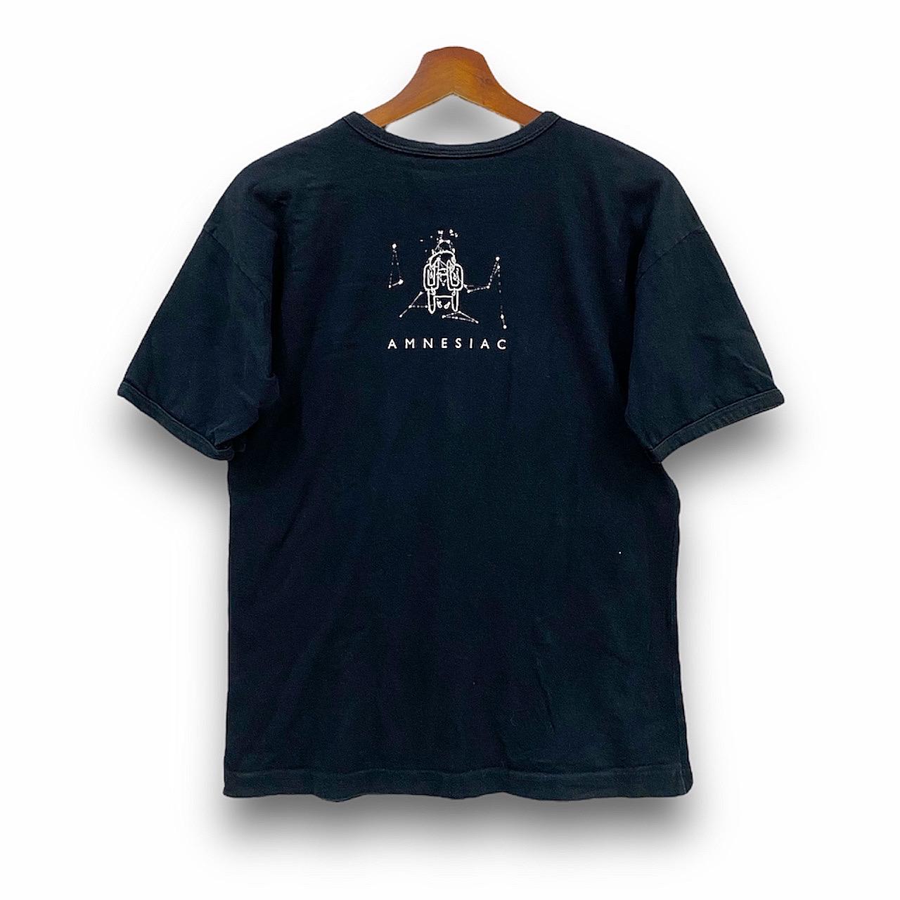 Vintage Y2K Radiohead Amnesiac Album Indie Rock Bands T Shirts