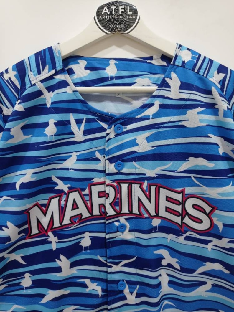 Vintage Baseball Marines Chiba Lotte T Shirts Streetwear Size Etsy