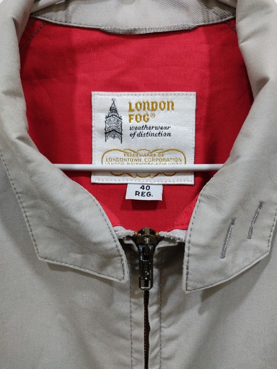 Vintage 90s London Fog Workwear Jacket Minimalist… - image 4