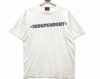 Vintage 90s INDEPENDENT SKATEBOARD logo oneita tee single Vintage 90s INDEPENDENT SKATEBOARD logo oneita tee single