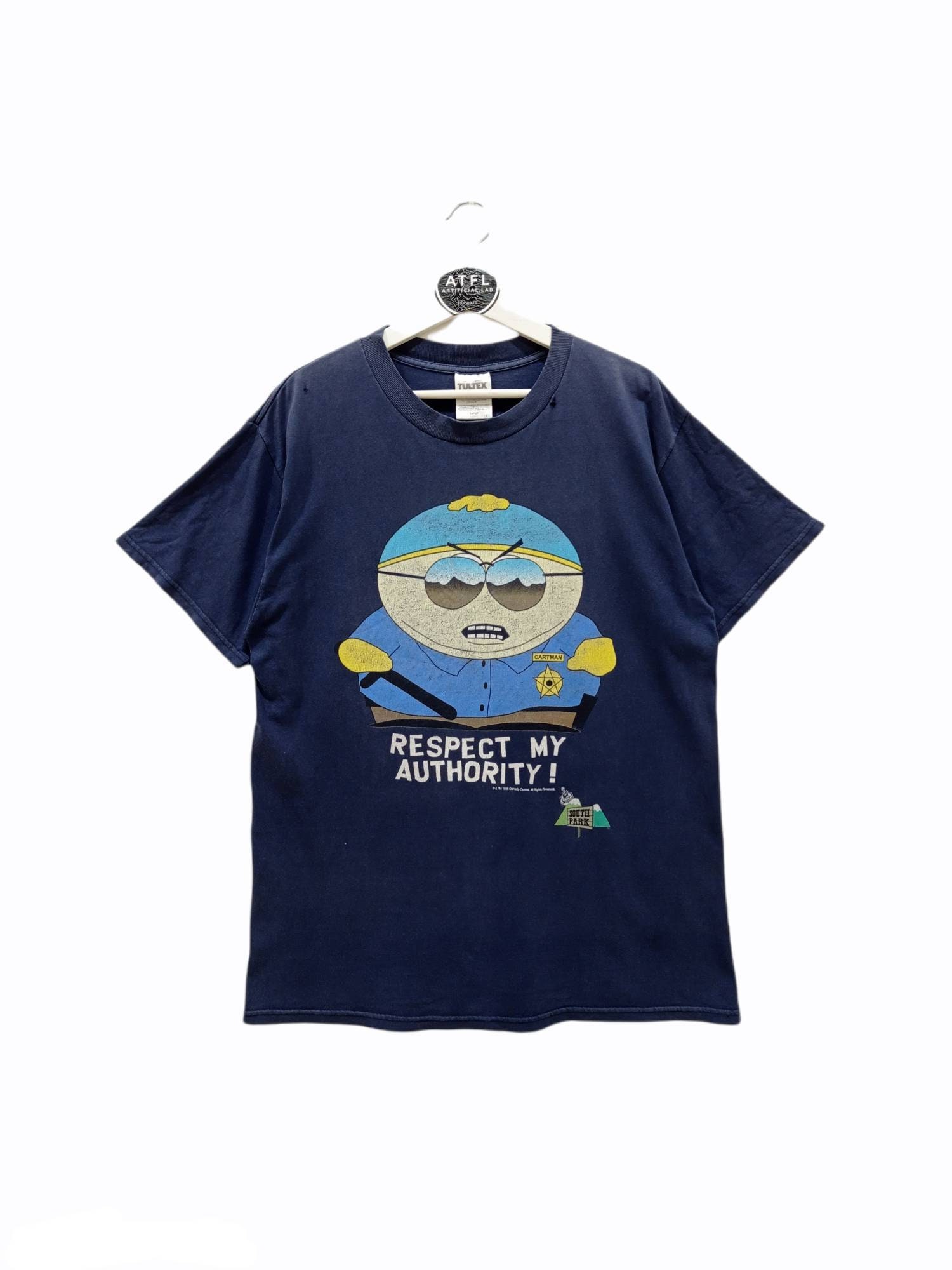 Vintage 90s Distressed South Park Anime Graphic T Shirts Size XL