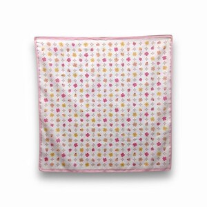 Klasyczny Celine Pocket Square z lat 90. z nadrukiem w jednym rozmiarze