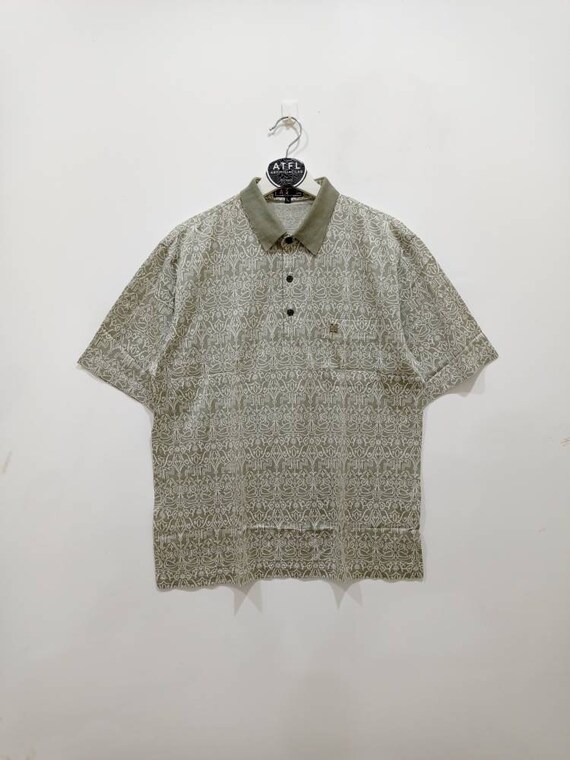 Vintage 90s Daks London Paisley Polo Shirt Size M - Etsy