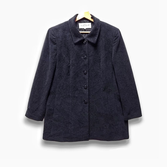 ジャケット・アウター [Rare] 90s GIVENCHY wool/cashmere jacket Rare Design Vintage Brand Givenchy Wool Jacket 1990s - Etsy