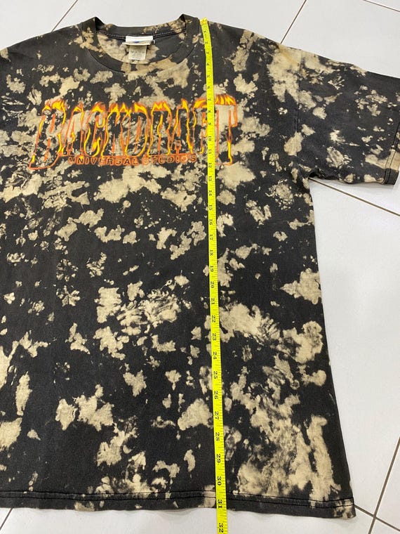 Vintage 90s Backdraft Universal Studio Movie tie … - image 8