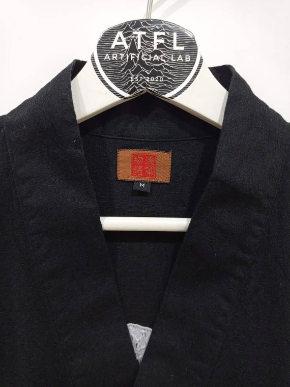 Vintage Jinbei Ryu - Rare Yukata - Noragi Jacket … - image 5