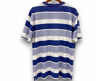 Vintage 00s Body Glove Striped T Shirts Streetwear Size L - Etsy