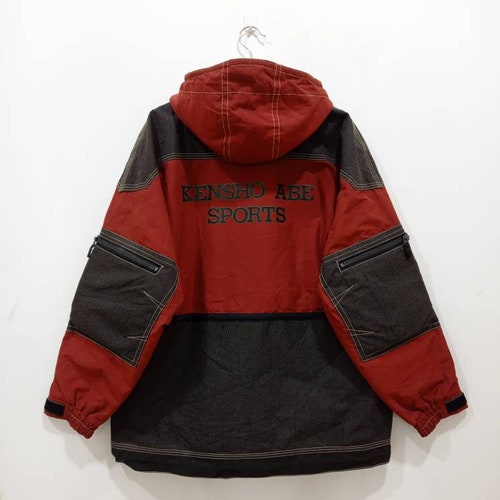Vintage 90s Kensho Abe Anorak Jacket Streetwear menswear's Size shops L