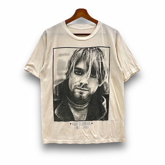 Vintage Y2K Nirvana Kurt D Cobain the End of Music Fashion