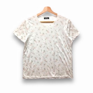 Vintage AD 1998 tricot Comme des garçons Linen Floral design streetwear Size M