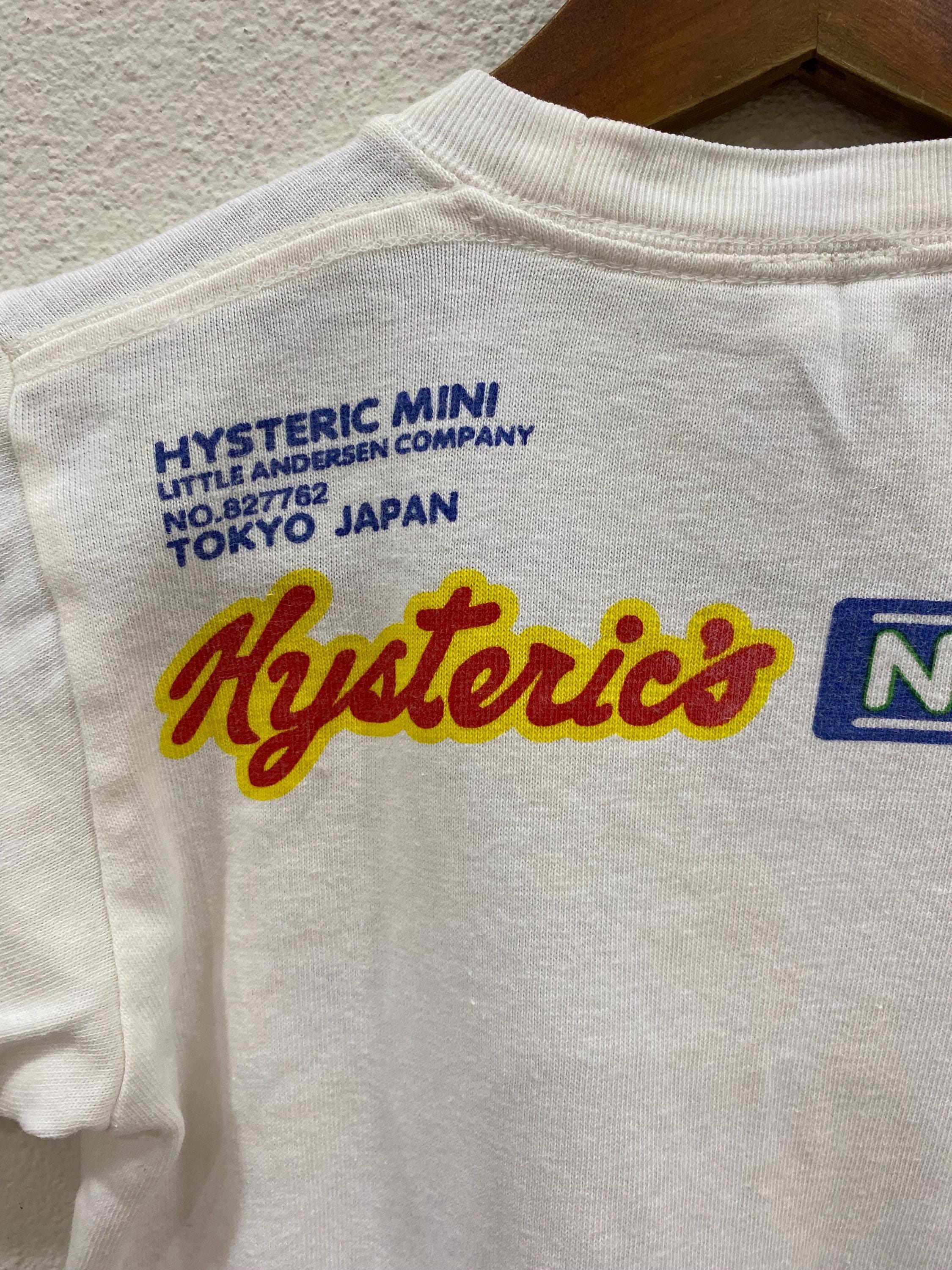 Vintage 90s Hysteric Mini Japan Big Printed Kids Tees Streetwear