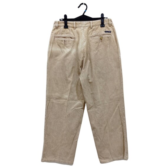 TSY HORIZONTAL CORDUROY PANTS【BLACK TAG】// LIGH