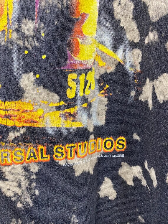 Vintage 90s Backdraft Universal Studio Movie tie … - image 6