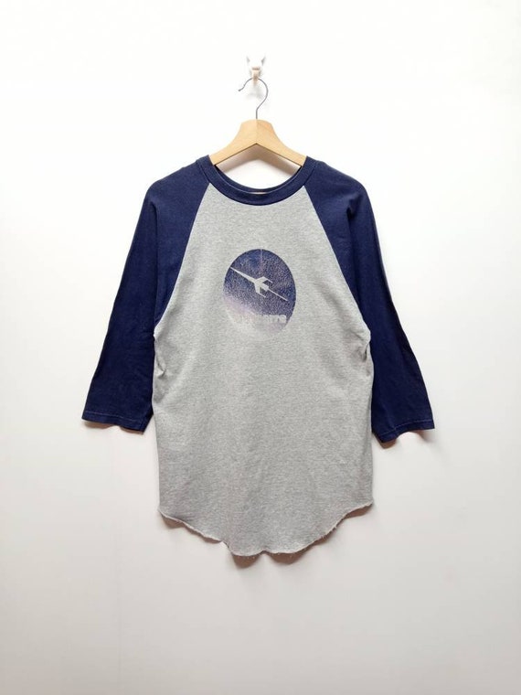 Vintage Transcontinen Japan Raglan t shirts Graphi
