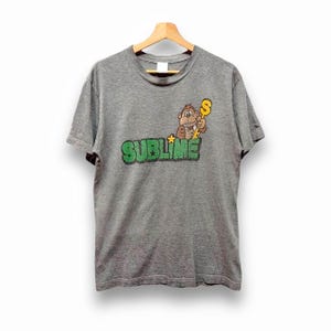 Vintage 90s Sublime Mad Factory Japan shirts Graphic Streetwear Size M