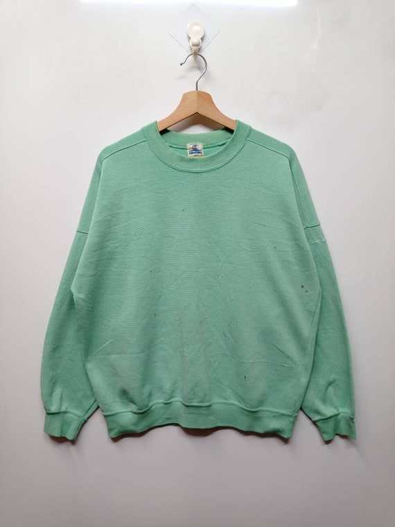 Vintage Distressed Champion Minimalist Sweatshirts Pullover - Etsy
