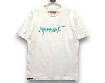 Vintage 90s Represent T Shirt Streetwear Size L