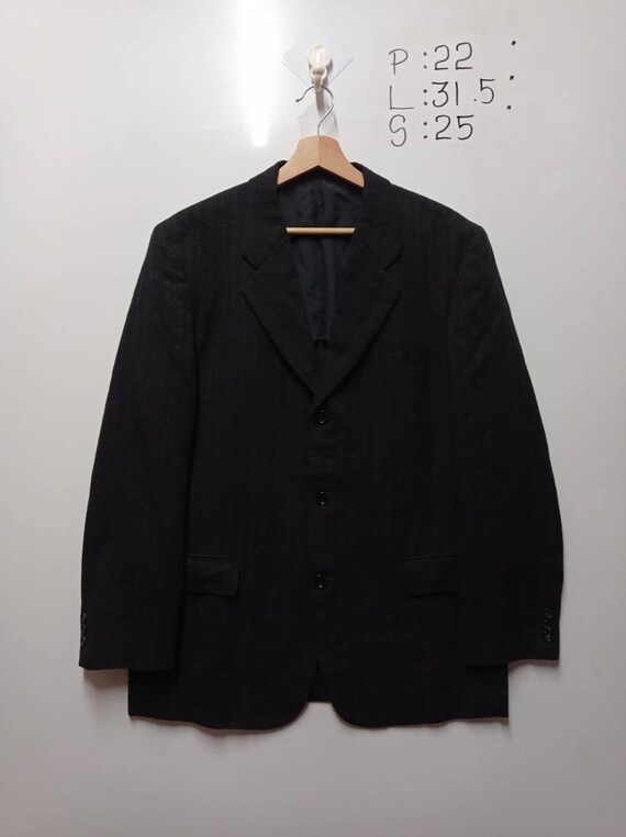 Vintage AD1999 Comme des Garçons Wool Suit jacket Japanese | Etsy