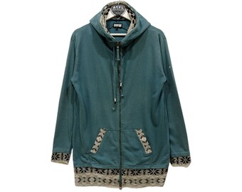 Y2k Zip Up Hoodie Fur Jackets Winter Coats Teen Emo Grunge