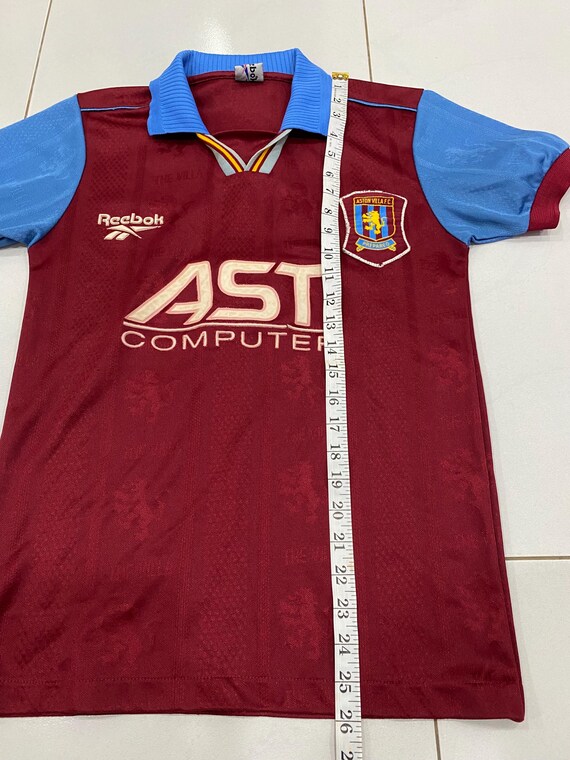 Buy Vintage 90s Aston Villa FC 96-97 Season by Reebok Classic