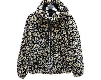 Vintage 90s Worldwide Love! Japan Faux Fur Jacket Size S