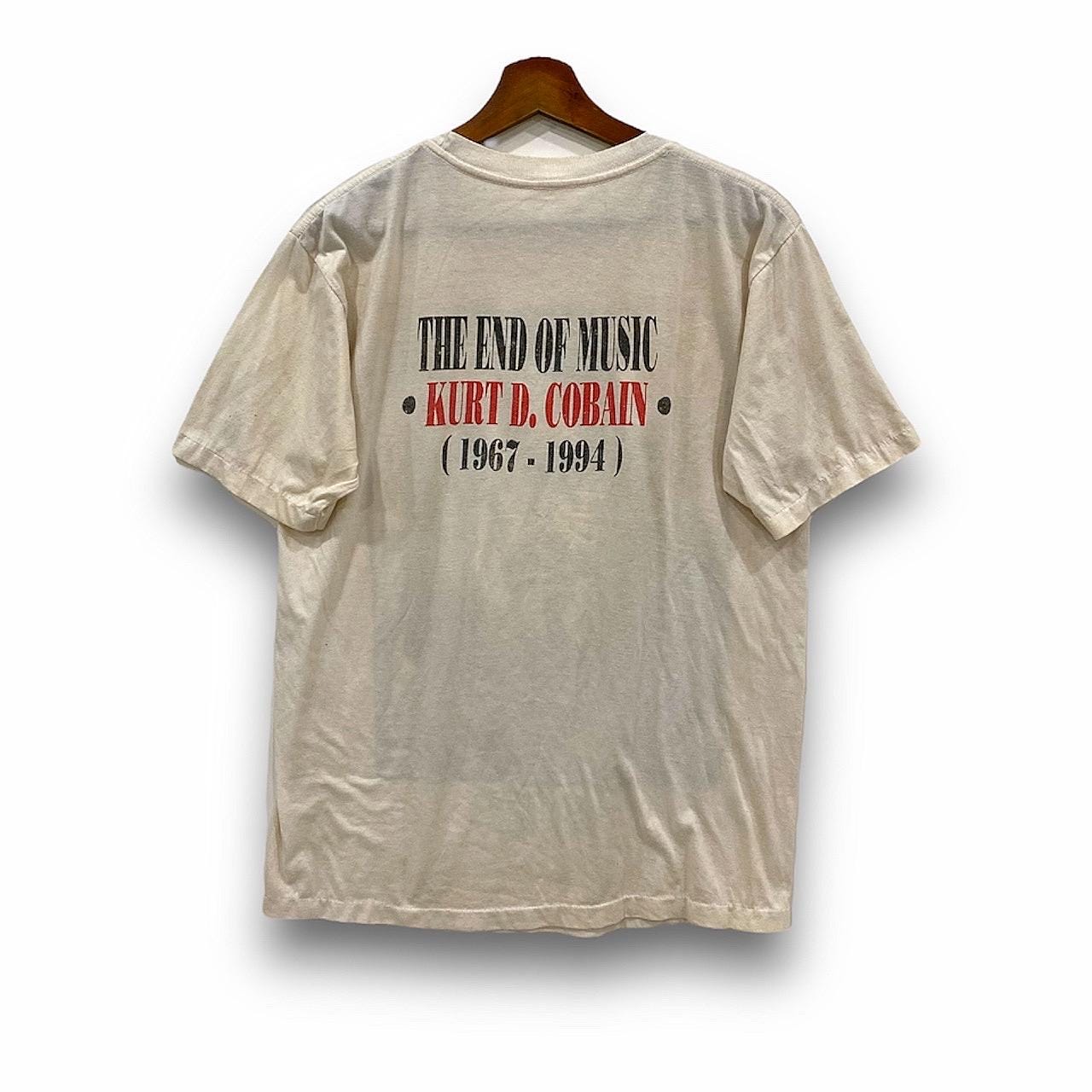 Vintage Y2K Nirvana Kurt D Cobain the End of Music Fashion