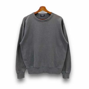 Vintage 90s Plain Uniqlo Sweatshirts Streetwear Size L asian M us europe