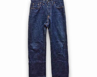 Vintage 90s Edwin Japan Selvage Straight cut Denim Jeans Japan Size 32