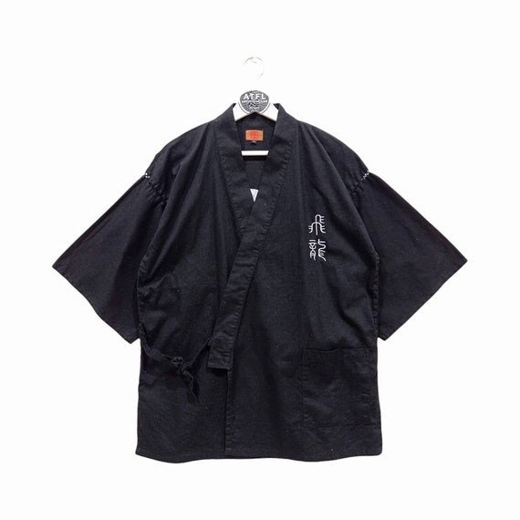 Vintage Jinbei Ryu - Rare Yukata - Noragi Jacket … - image 2