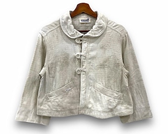 Vintage Hai Sporting Gear korte jas jaren 90 streetwear maat M