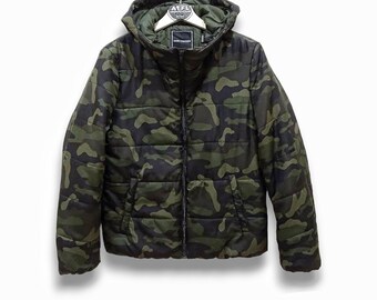 Vintage 90s ALPHA INDUSTRIES Reversible Flight MA-1 Bomber Jacket