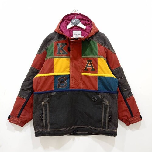 Vintage 90s Kensho Abe Anorak Jacket Streetwear menswear's Size shops L