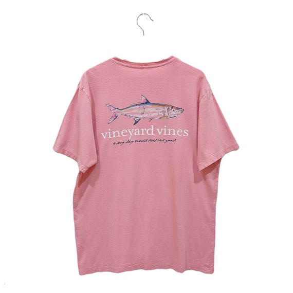 Vintage 90s Vineyard Vines Fishing Sport Shirt Streetwear Size XL 