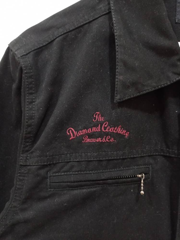 Vintage 90s The Braver Japan Embroy Jacket menswear Streetwear | Etsy