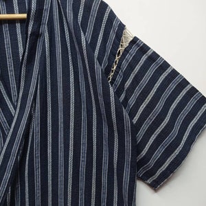 Vintage Jinbei Jacket Stripes Rare Yukata Noragi Jacket - Etsy