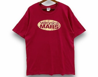 Vintage Y2K Veronica Mars t-shirts Neo Noir Mysterium Drama TV-serie Streetwear Storlek L