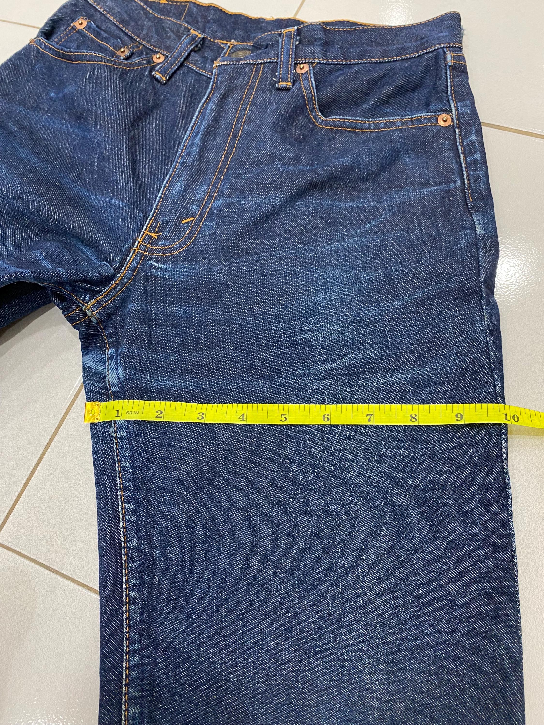 Vintage 90s Levis 505-03 Jeans J41 Button Japan Streetwear