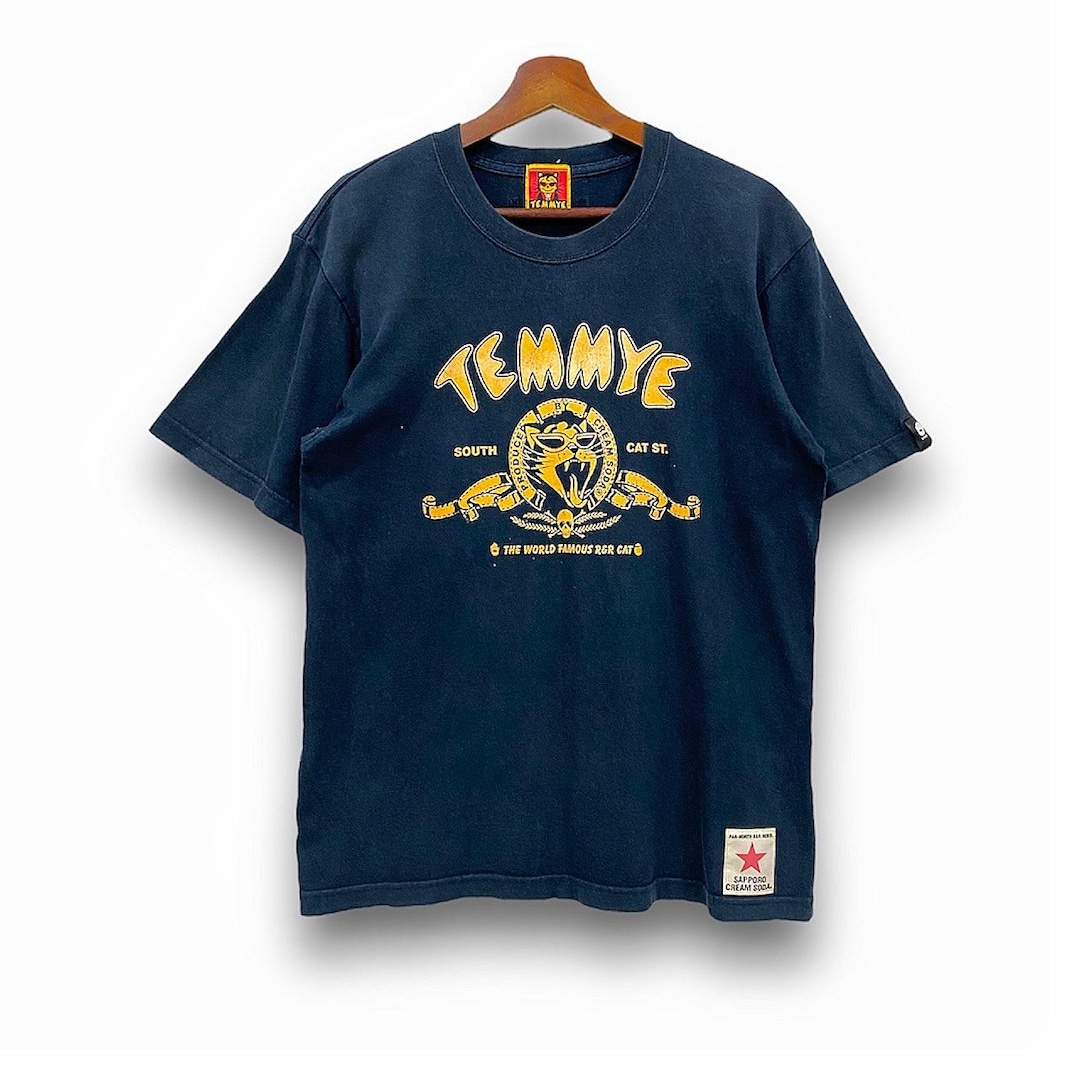Vintage Y2K Cream Soda X Temmye Punks Japan Graphic T Shirts