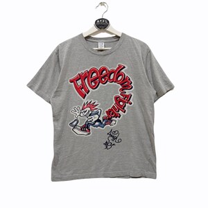Vintage 90s Angles Ais Graffiti T shirts Streetwear Size M