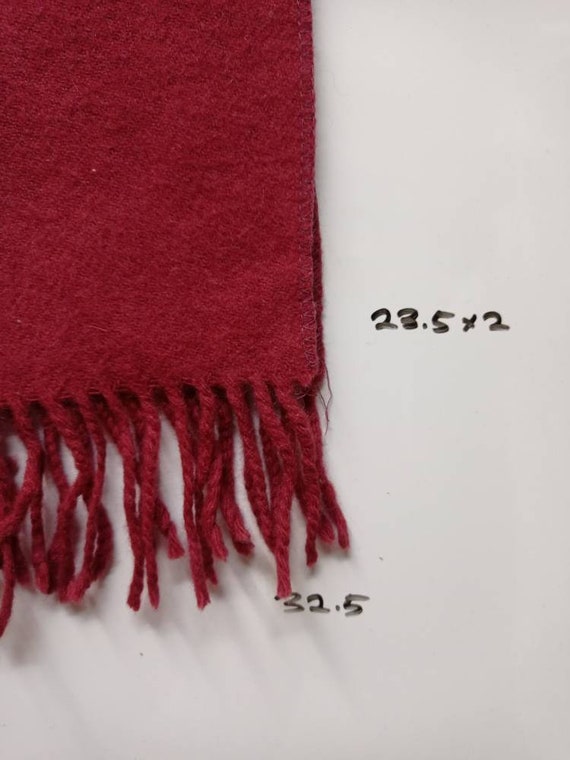 Vintage 80s Celine Paris Wool scarf One Size - image 3