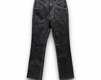 Vintage 90s Levi's 501 Jeans W29 L32: USA Made Embroidered Denim