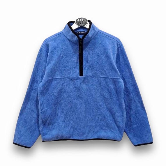Vintage 90s Uniqlo Halfzip Sweatshirts Streetwear Size M - Etsy