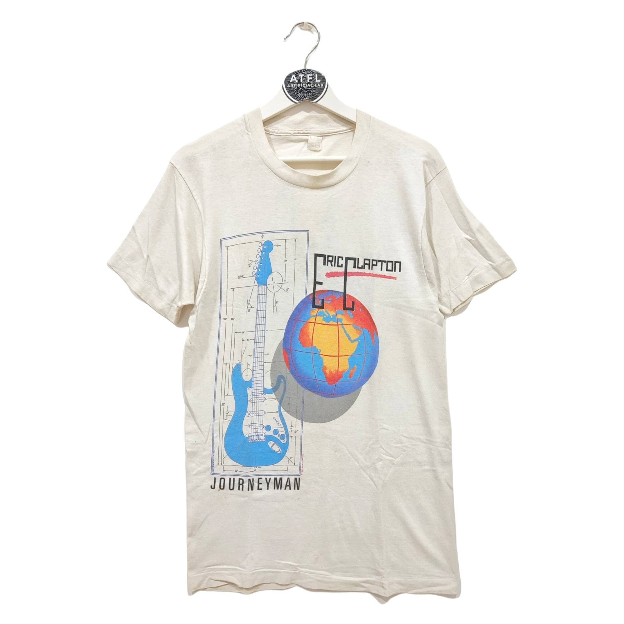 Vintage 90s Eric Clapton 1990 Journey Man Stratocaster Art