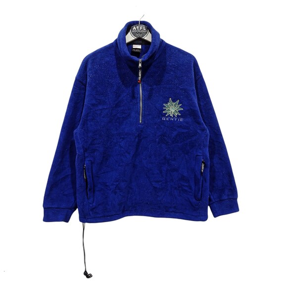 【90s】old VANTAGE half zip anorak hoodie Vintage LL Bean Half Zip Anorak Jacket Mens Size L Forest