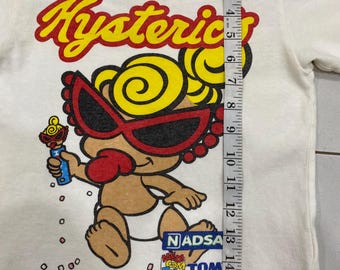 Vintage 90s Hysteric Mini Japan Big Printed Kids Tees Streetwear