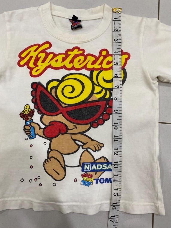 Vintage 90s Hysteric Mini Japan Big Printed Kids Tees Streetwear