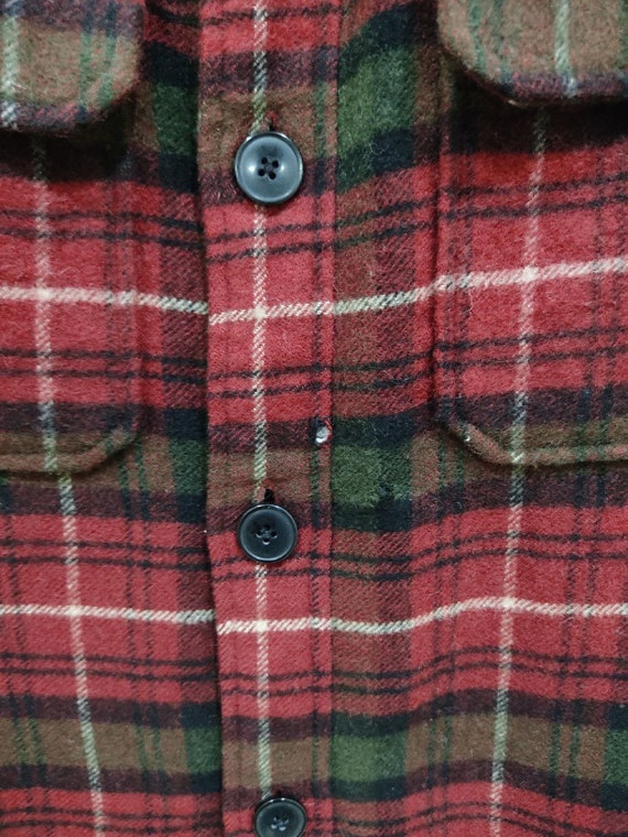 Vintage 90s Uniqlo Plaid Wool Jacket Minimalist Menswear