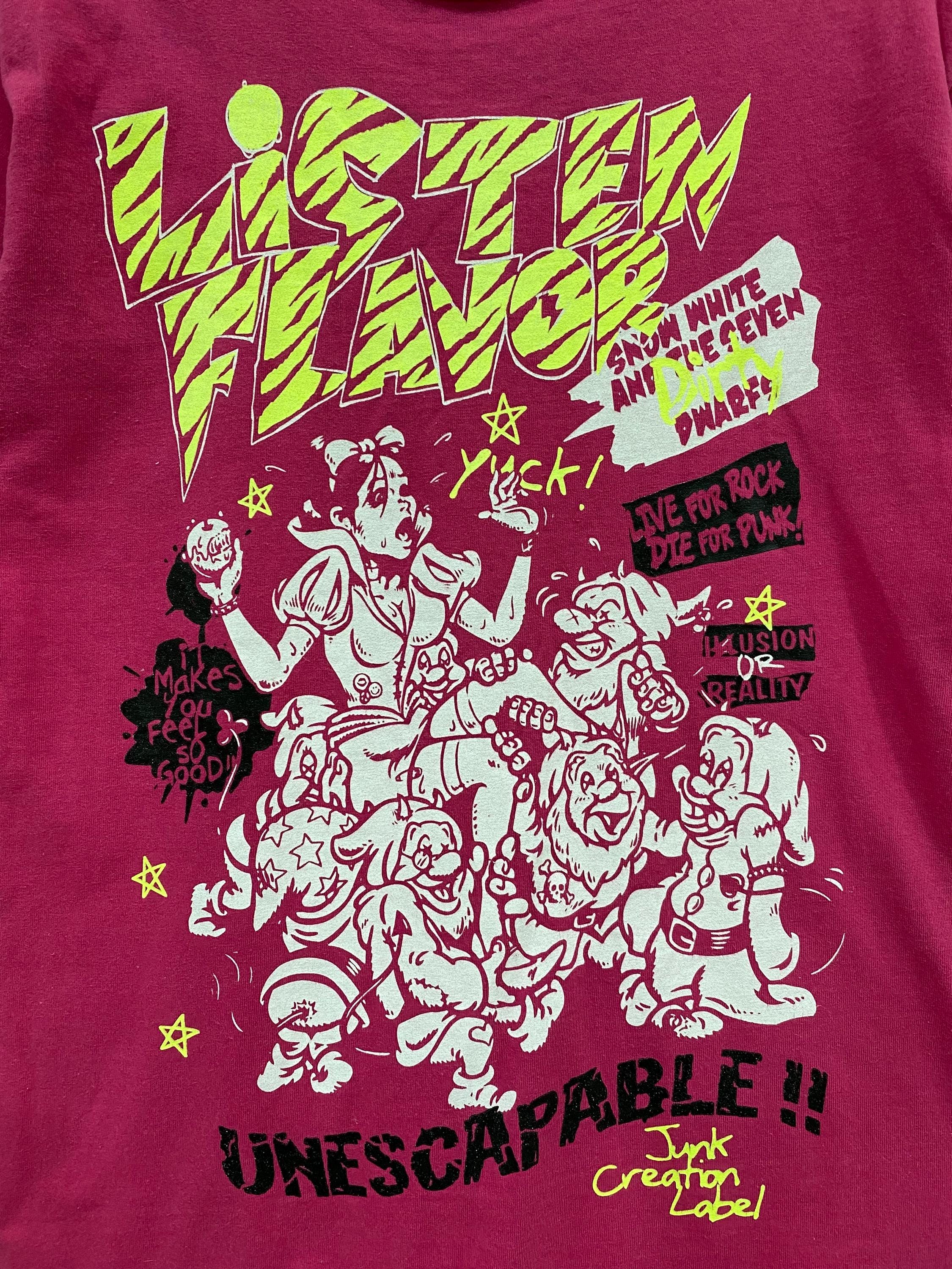 Vintage Y2K Listen Flavor Japan Seditionaries Graphics Punk Wears